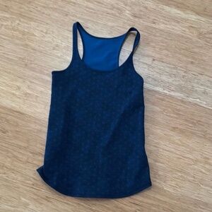 Lululemon Athletica Blue Sleeveless Tank Top 4